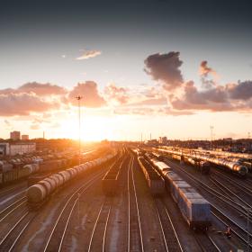 Train switch yard