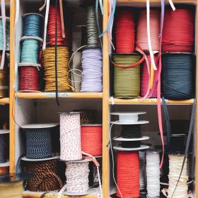 Spools of thread
